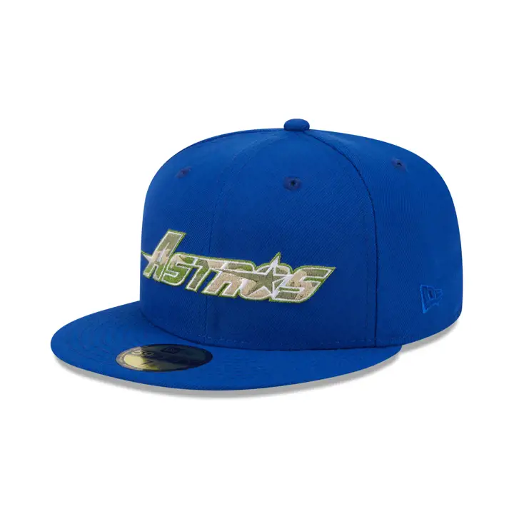 Houston Astros LHD MAR Exclusive Earth 59FIFTY Rbl/Rbl/Camo