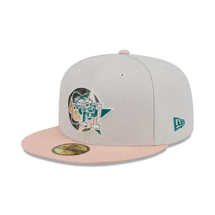 Houston Astros LHD MAR Exclusif Two Face 59FIFTY Stone/Bleu