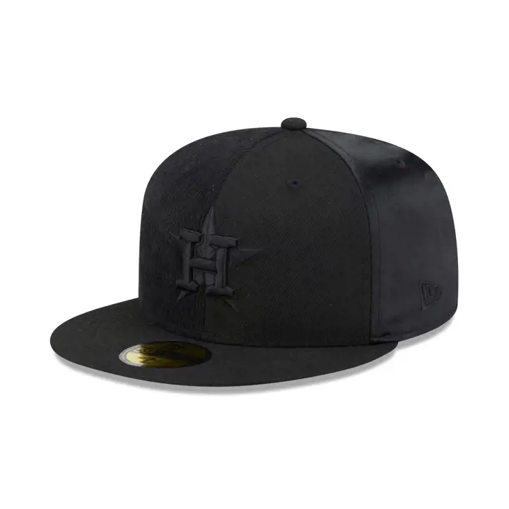 "Houston Astros LHD MAR Exclusif « ÉCHANTILLON » 59FIFTY Noir/Noir/Noir"