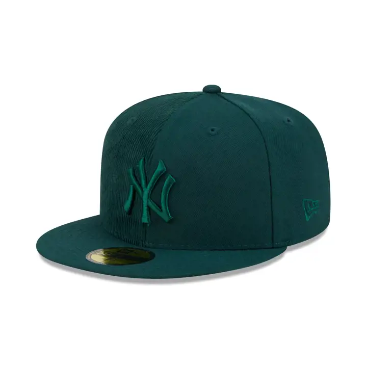 "New York Yankees LHD MAR Exclusif « ÉCHANTILLON » 59FIFTY Vert fonc./Fonc"