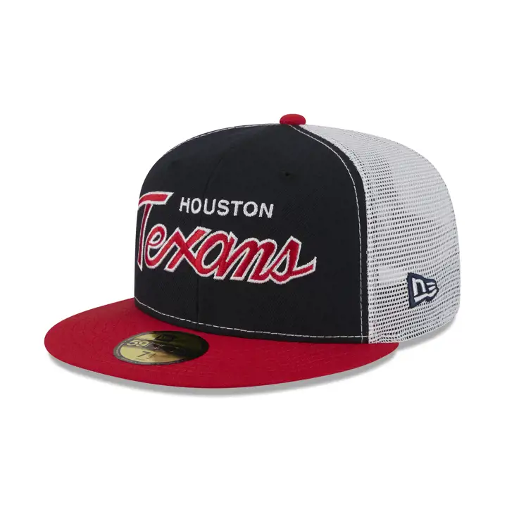 Houston Texans LHD NFL Draft 2004 59FIFTY Marine/ROUGE/GRI
