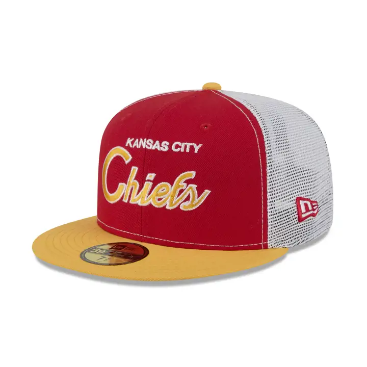 Kansas City Chiefs LHD NFL Draft '04 59FIFTY BLK/RED/GRY