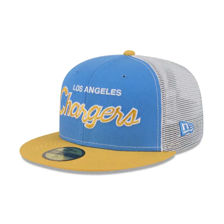 Los Angeles Chargers LHD NFL Draft '04 59FIFTY BLEU/JAUNE/GRIS