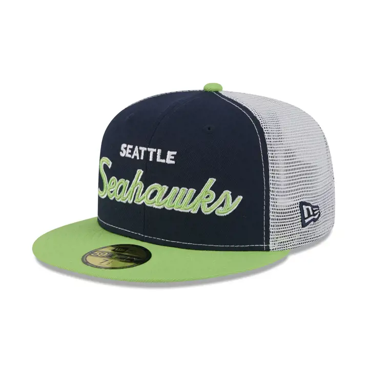 Seattle Seahawks GAU NFL Draft '04 59FIFTY Marine/VERT/GRI