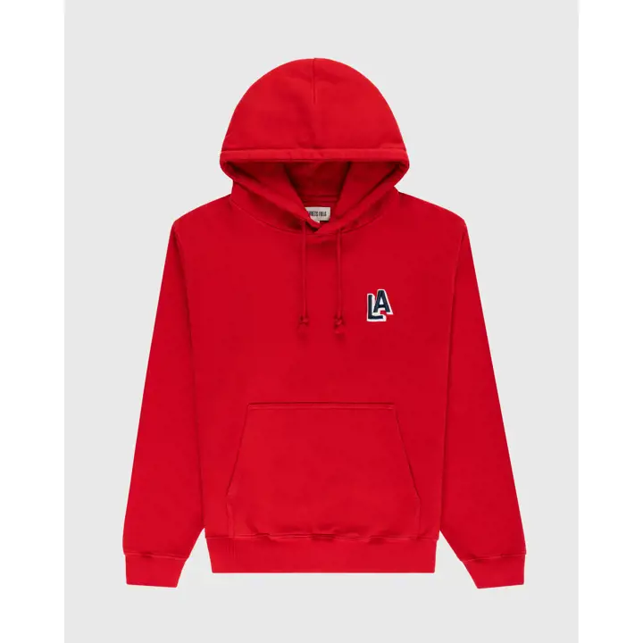 SWEAT À CAPUCHE PULLOVER LA ANGELS ROUGE