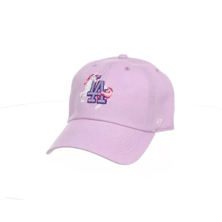 Los Angeles Dodgers MLB Fille Licorne Casquette réglable '47 Clean Up
