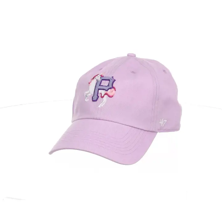 Casquette ajustée Pittsburgh Pirates MLB pour fille, modèle '47 Clean Up, motif licorne