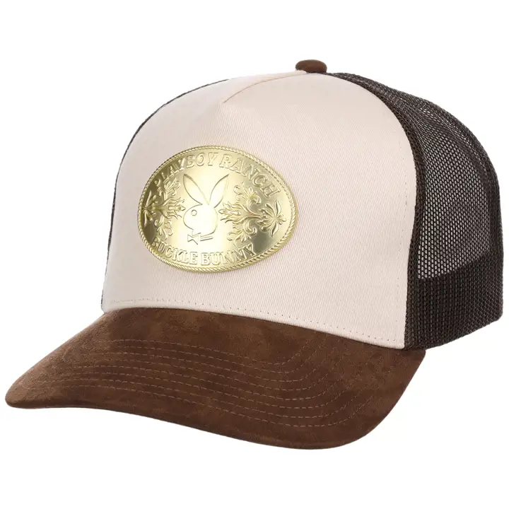 Playboy Boucle Bunny Chapeau Tan/MAR