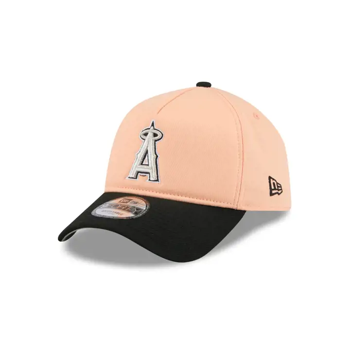 Anaheim Angels MLB Pêche 9FORTY A-Frame PÊCHE/NOIR/GRIS