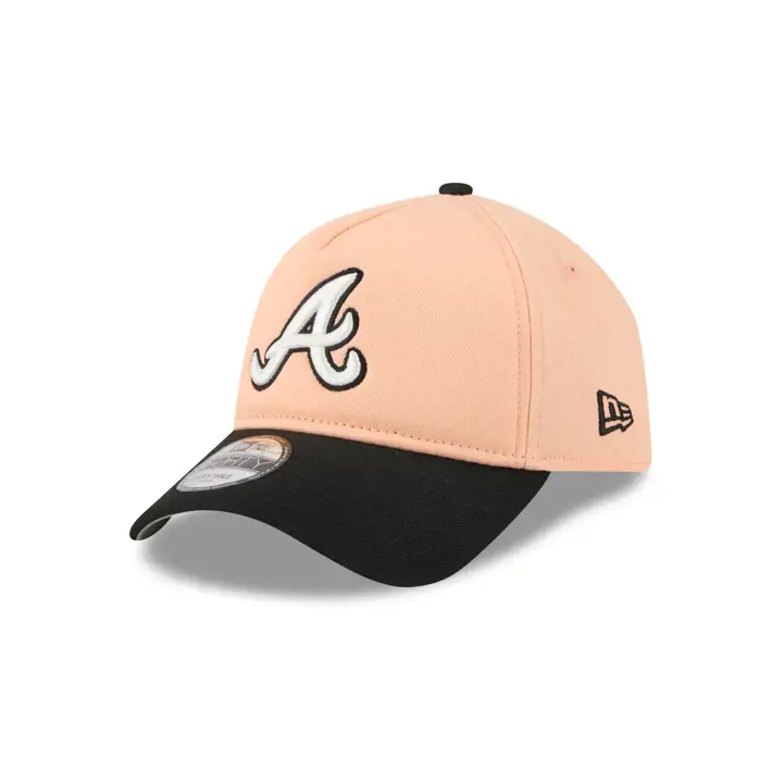 Casquette Atlanta Braves MLB Peachy 9FORTY A-Frame PÊCHE/NOIR/GRIS