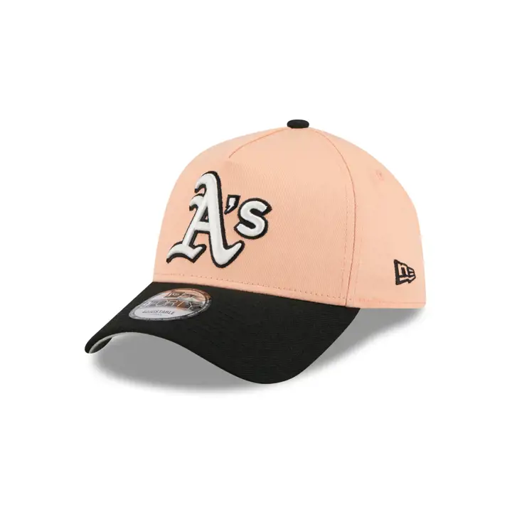 Oakland Athletics MLB Peachy 9FORTY A-Frame PÊCHE/NOIR/GRIS