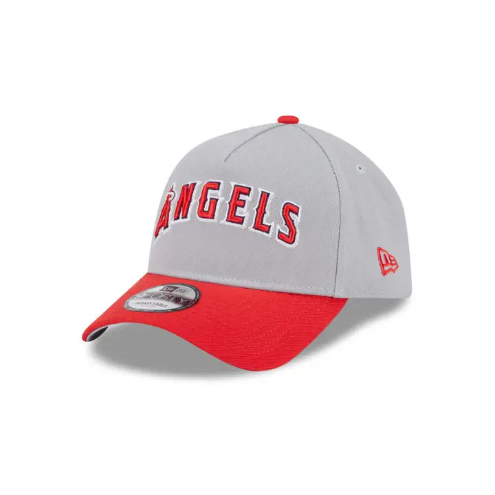 Casquette 9FORTY A-Frame Script MLB Anaheim Angels, coloris gris/rouge/gris