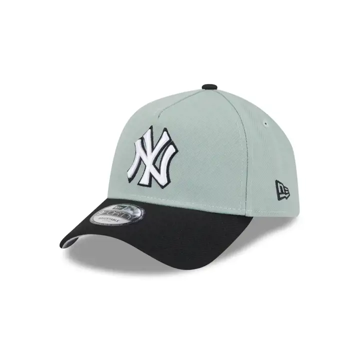 New York Yankees MLB Pastel 9FORTY A-Frame VRTFONCÉ/NOIR/GRIS