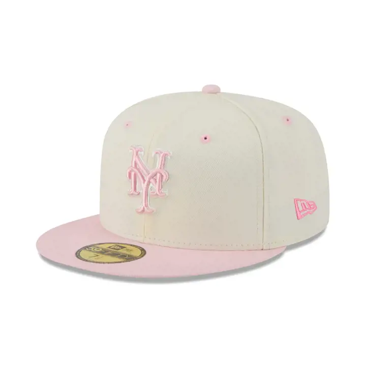 New York Mets GAUCHE AVR Exclusif Fête des Mères 5950 arg/ros/gris