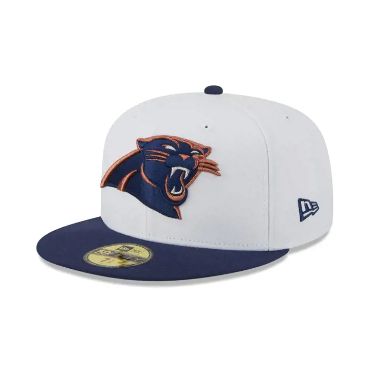 Carolina Panthers LHD APR Exclusive Quail 5950 Blanc/bleu marine/gris