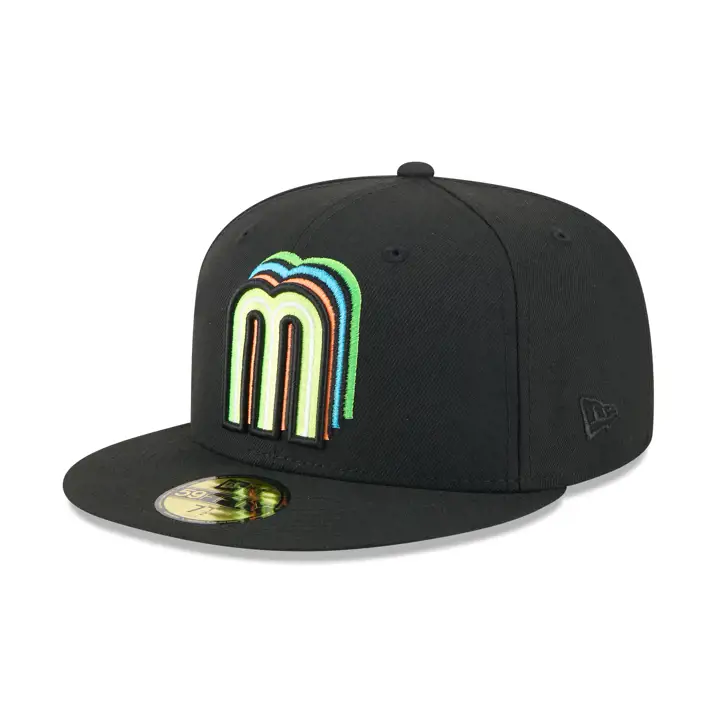 Casquette Mexico LHD APR exclusive MEX Pride 5950 noir/noir/gris