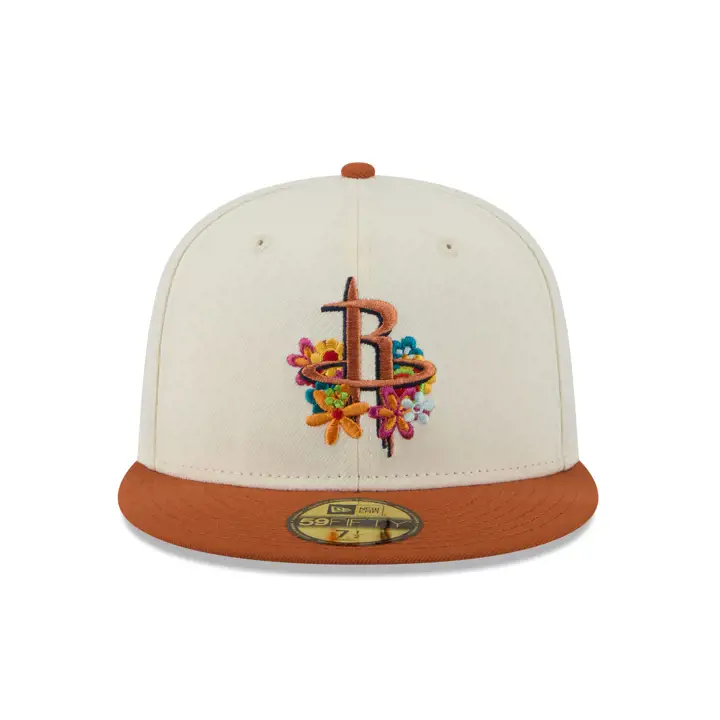 Houston Rockets LHD APR Flower Power Exclusif 5950 arg/roux