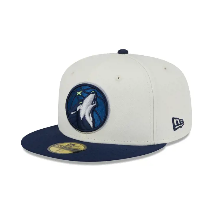 Timberwolves NBA MOA Timberwolves CHROME/NAVY 59FIFTY