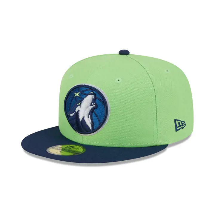 Timberwolves NBA MOA Timberwolves L. GREEN/NAVY 59FIFTY
