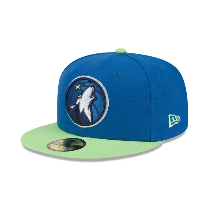Timberwolves NBA MOA Timberwolves BLEU/VERT CLAIR 59FIFTY