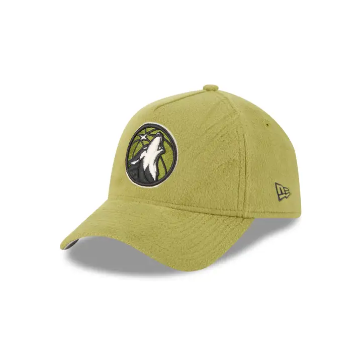Timberwolves NBA MOA Timberwolves Polaire VERTE 9FORTY A-Fram