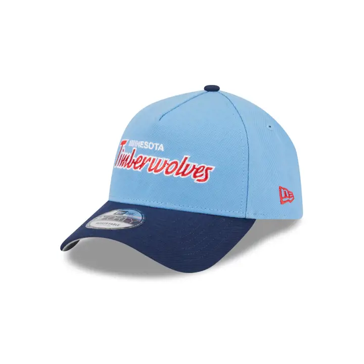 Timberwolves NBA MOA Timberwolves Script BLEU CIEL/BLEU MARINE 9FORTY