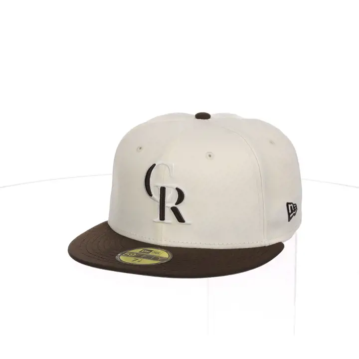 Colorado Rockies MLB Chrome Re-Dub Brun 59FIFTY arg/brn/gr