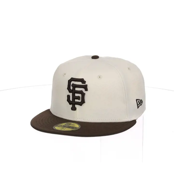 San Francisco Giants MLB Chrome Re-Dub Brown 59FIFTY arg/mar