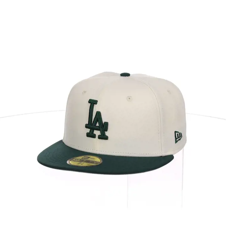 Casquette 59FIFTY MLB Chrome Re-Dub Dk Grn Los Angeles Dodgers slv/dkg