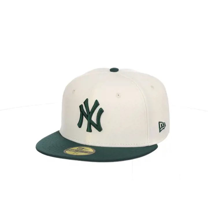 New York Yankees MLB Chrome Re-Dub Vert Foncé 59FIFTY slv/vert foncé/