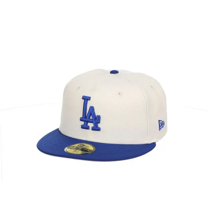 Los Angeles Dodgers MLB Chrome Re-Dub Royal 59FIFTY silv/rbl