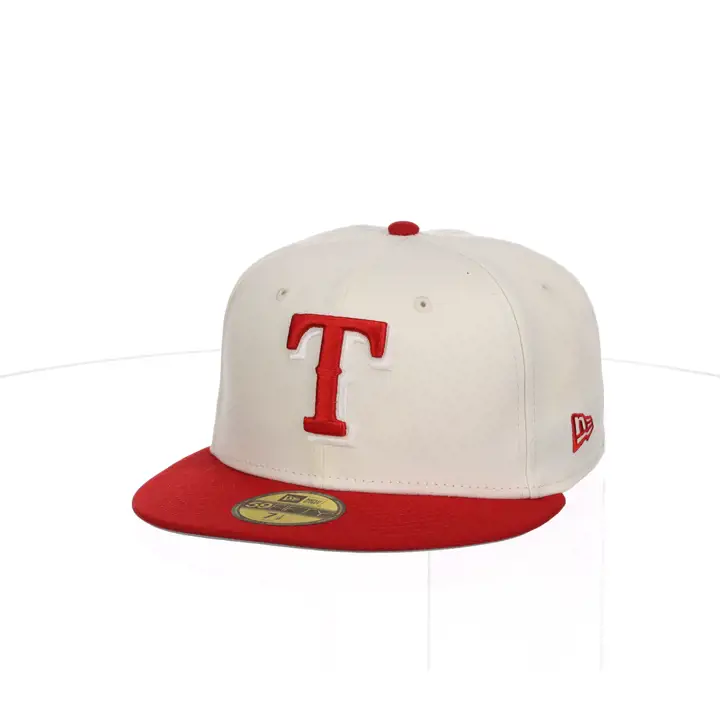 Texas Rangers MLB Chrome Re-Dub Rouge 59FIFTY arg/rouge/gris