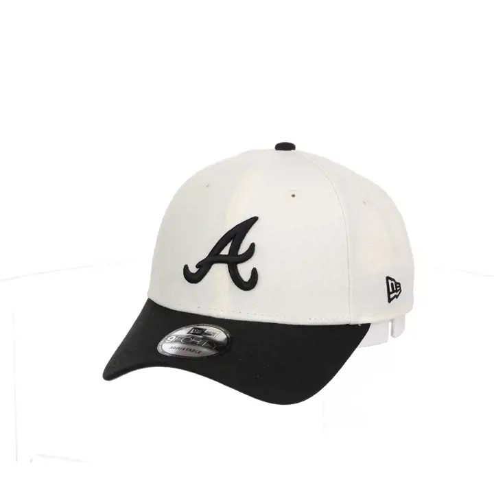 Atlanta Braves MLB NEW ERA CHROME/BLACK 9FORTY CHROME/BLK