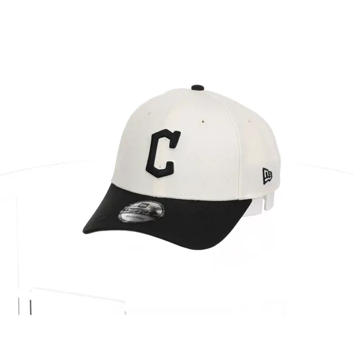 Cleveland Guardians MLB NEW ERA CHROME/BLACK 9FORTY CHROME/B