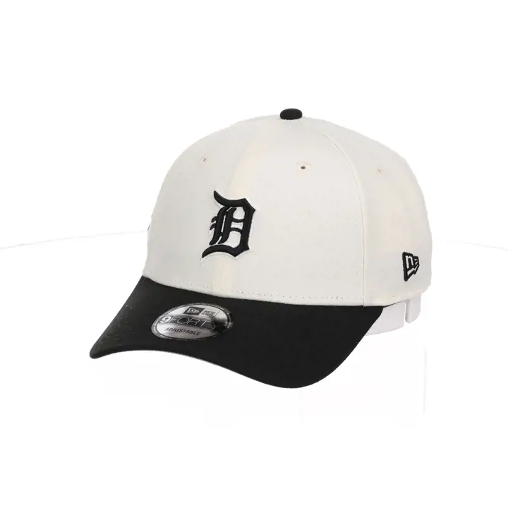 Detroit Tigers MLB NEW ERA CHROME/NOIR 9FORTY CHROME/NOIR