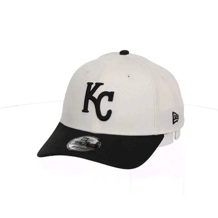 Kansas City Royals MLB NEW ERA CHROME/NOIR 9FORTY CHROME/NOIR