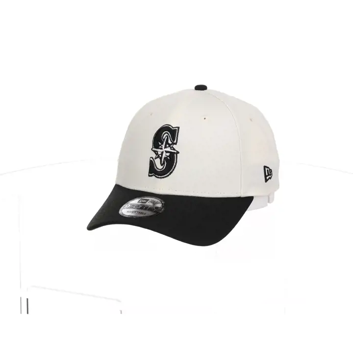 Seattle Mariners MLB NEW ERA CHROME/NOIR 9FORTY CHROME/NOIR