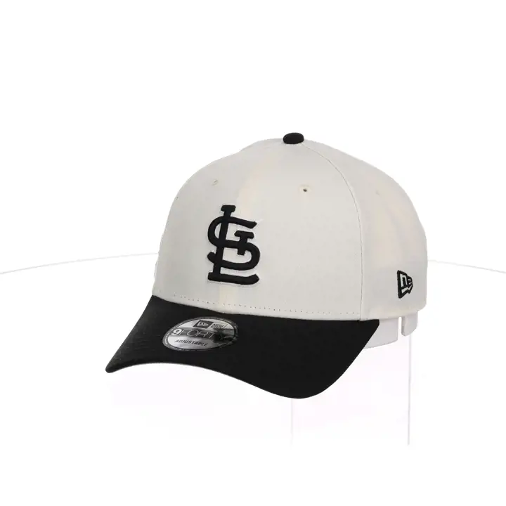 St. Louis Cardinals MLB NEW ERA CHROME/BLACK 9FORTY CHROME/B