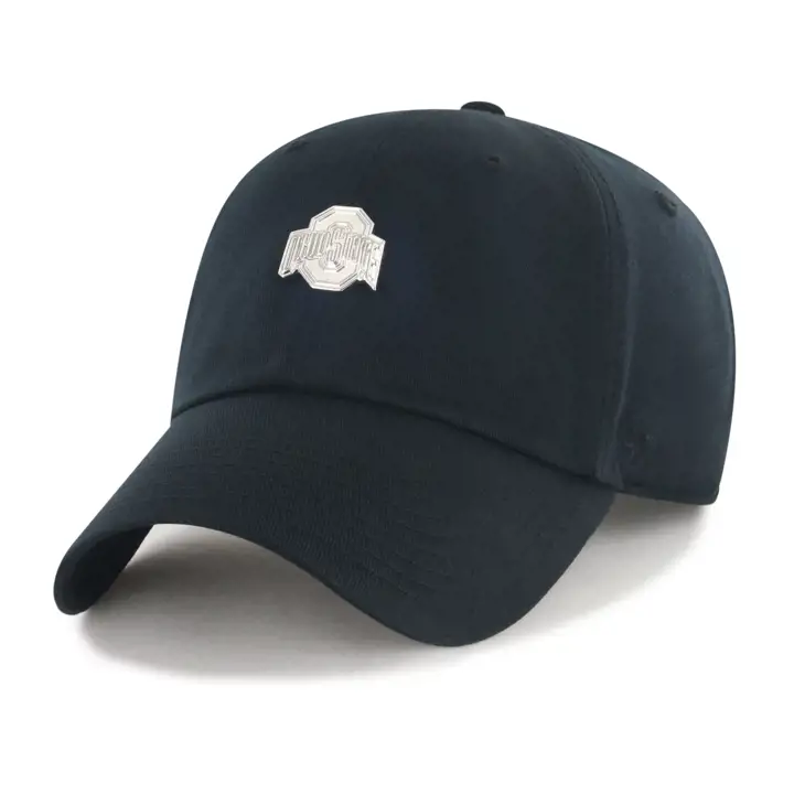 Ohio State Buckeyes NCAA Écusson en métal Clean Up Noir