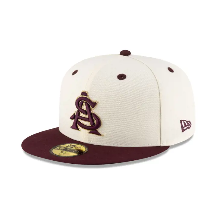 Casquette 59FIFTY de baseball NCAA des Arizona State Sun Devils Silv/Mar