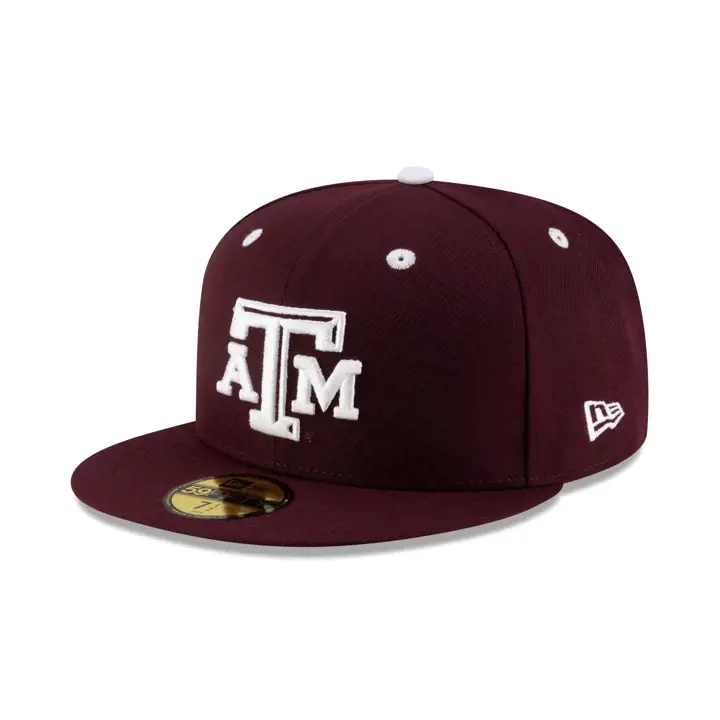 Casquette 59FIFTY de baseball des Texas A&M Aggies NCAA OF