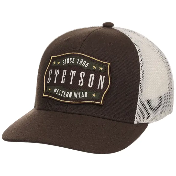 Écusson Étoile Stetson Star Western Wear Marron