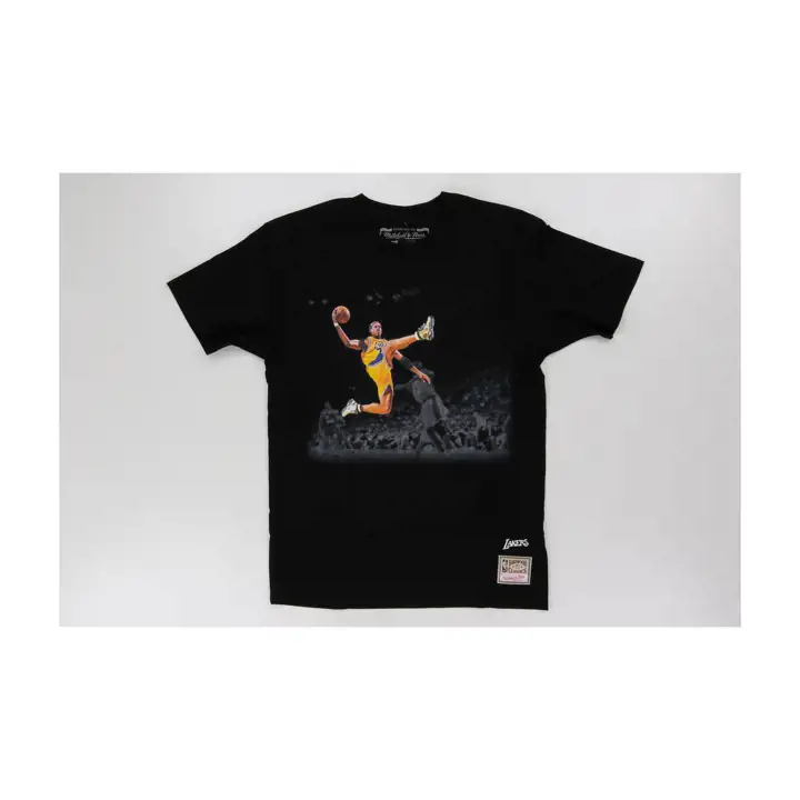 T-shirt NBA Moments des Los Angeles Lakers Magic Johnson Noir