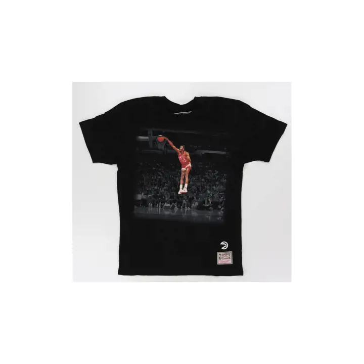 T-shirt Atlanta Hawks NBA Moments Dominique Wilkins Noir