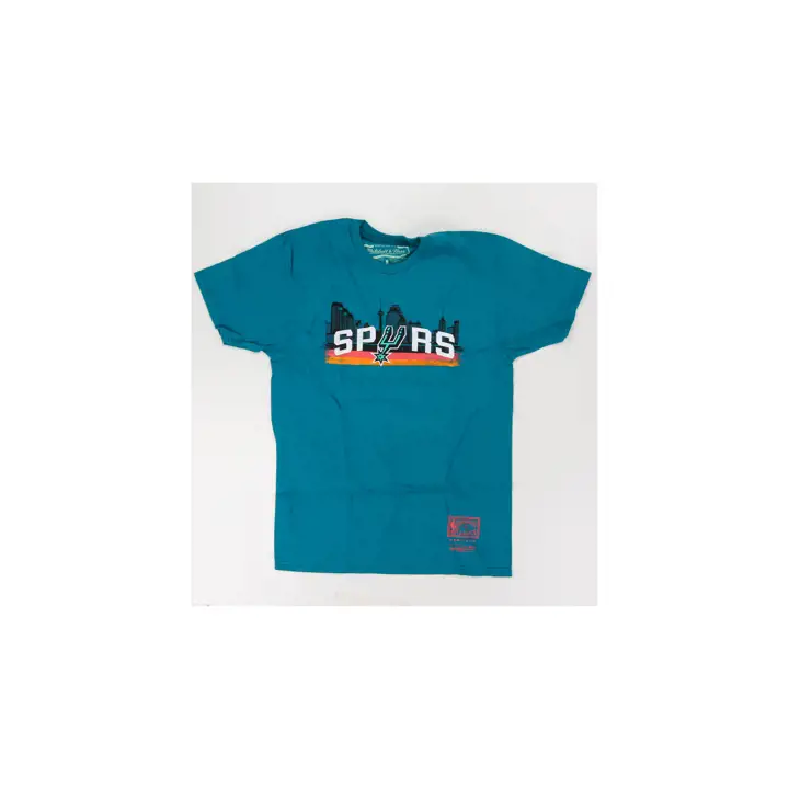 T-shirt San Antonio Spurs NBA Fiesta City BLEU VERT