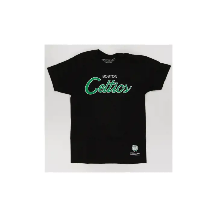 T-shirt vintage Boston Celtics NBA Wordmark noir