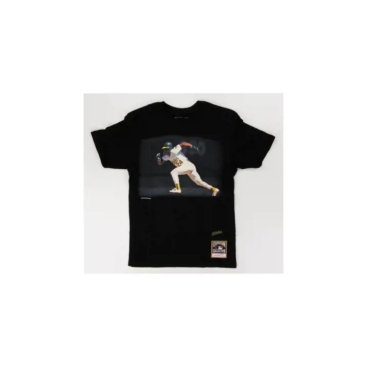 Oakland Athletics MLB T-Shirt Moments M&N Rickey Henderson B