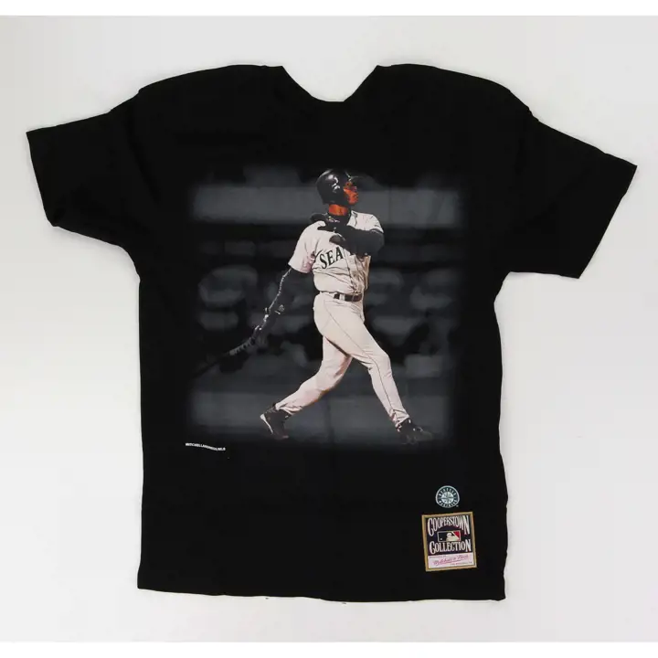 T-shirt Seattle Mariners MLB M&N Moments Ken Griffey Jr. Noir