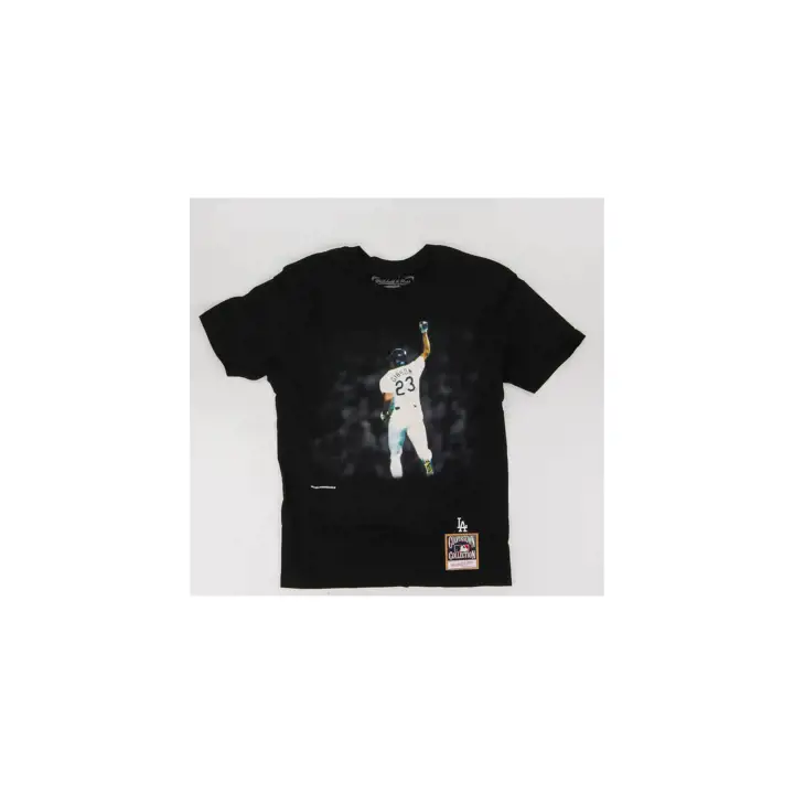 T-shirt Los Angeles Dodgers MLB M&N Moments Kirk Gibson Noir