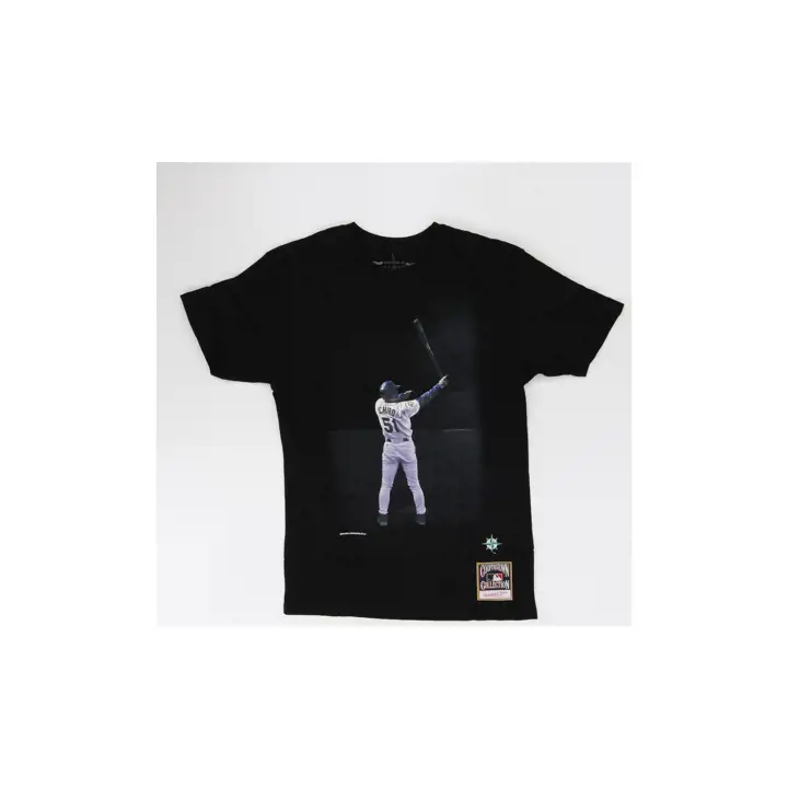 T-shirt Seattle Mariners MLB M&N Moments Ichiro Suzuki Noir